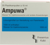 AMPUWA Plastikampullen Injektions-/Infusionslsg.